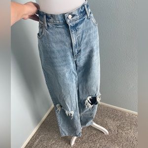 Abercrombie & Fitch ripped knee jeans